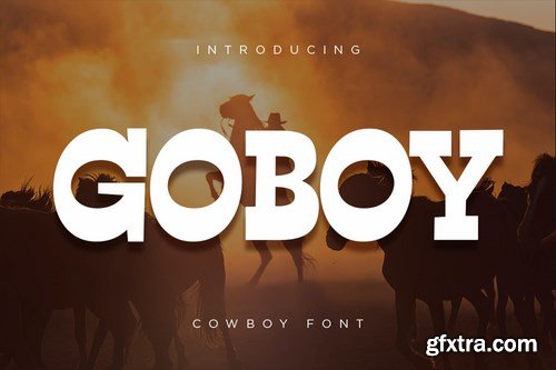 Go Boy - Cowboy Font