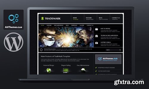 Ait-Themes - Trademark v1.13 - Dark Classic WordPress Theme