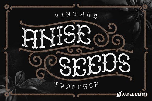 CM - Anise Seeds typeface 3027605