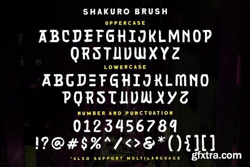 CM - Sakhuro - Brush Typeface 4895392