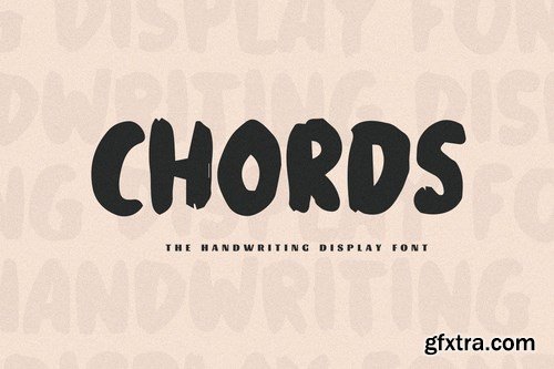 Chords - The Handwriting Display Font