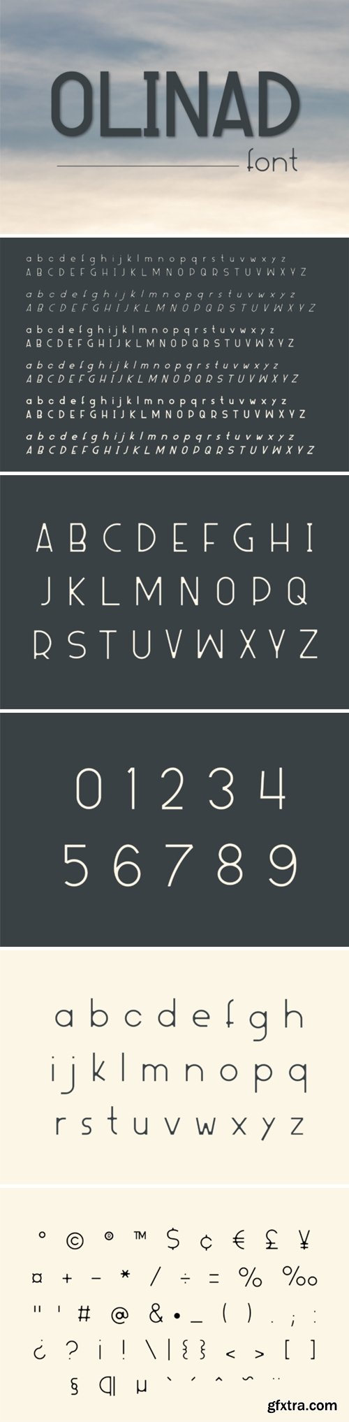 Olinad Font