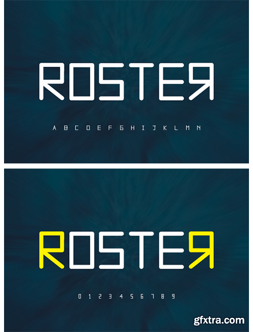 Roster Font