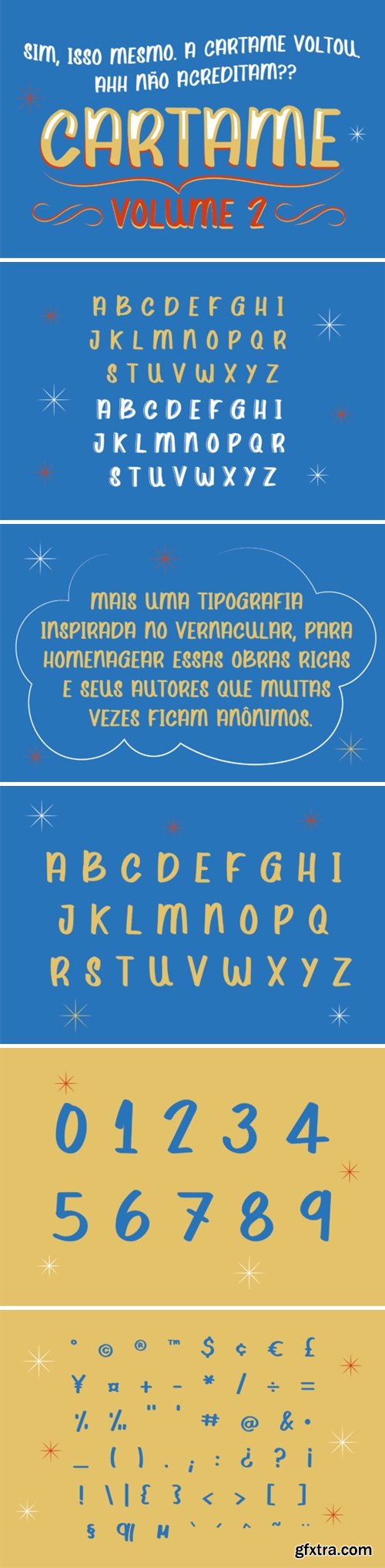 Cartame Volume 2 Font