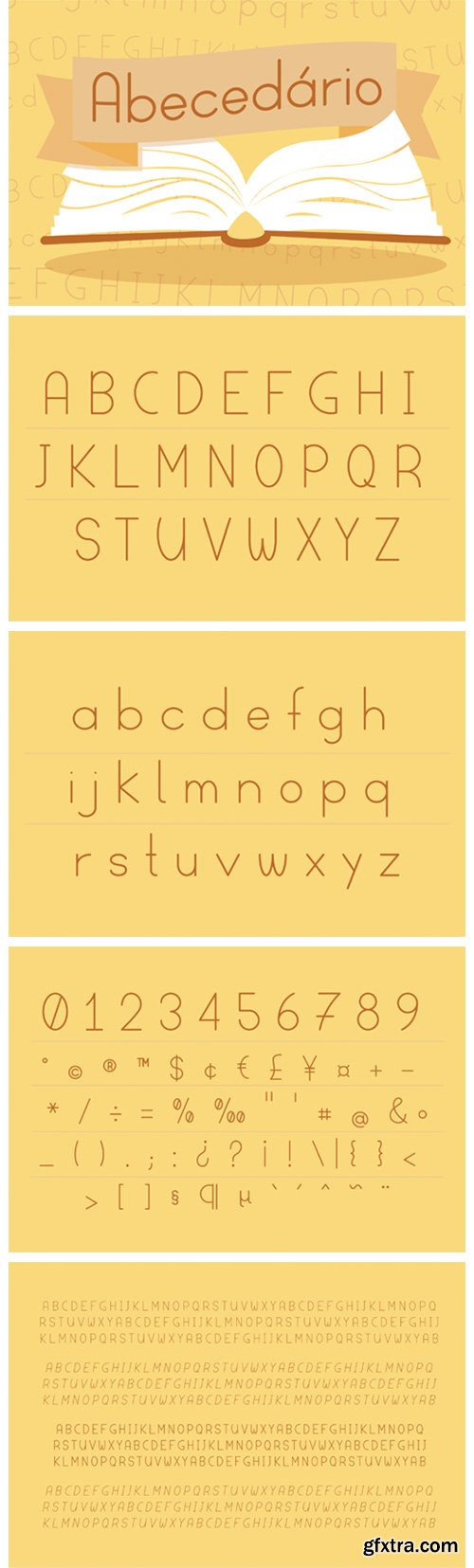 Abecedario Font