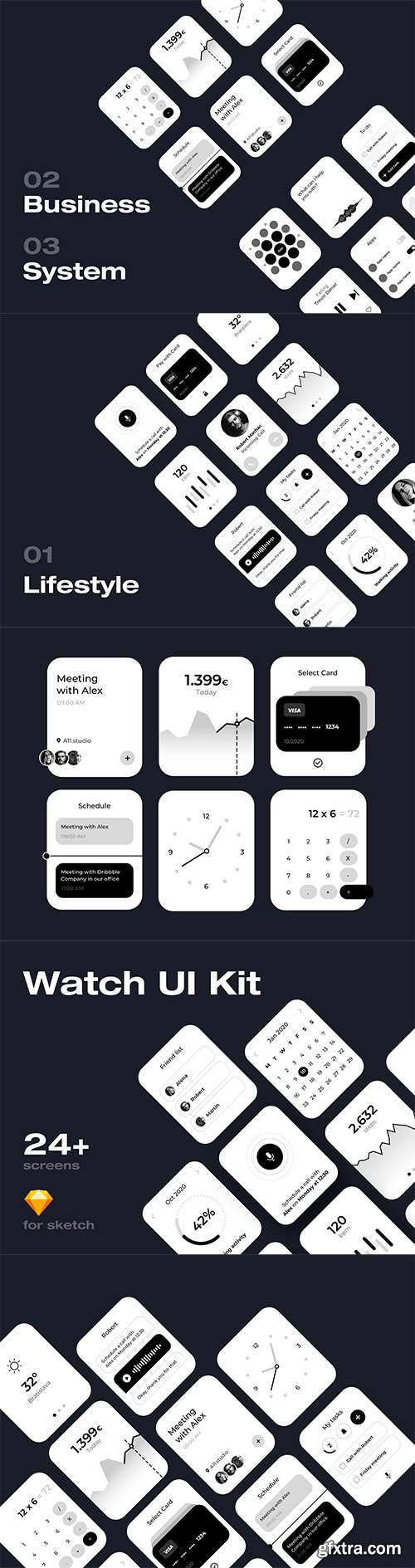 Apple Watch UI Kit