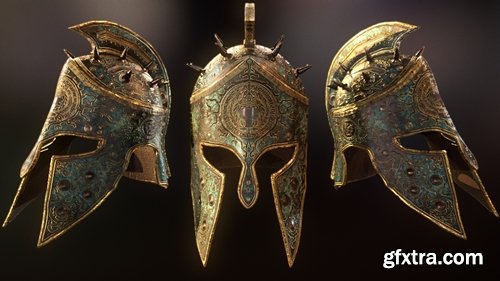 ArtStation – Antique helmet