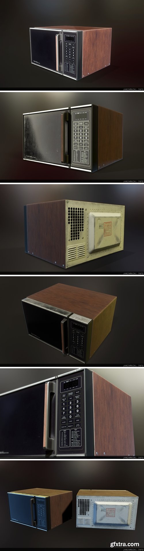 ArtStation – 80s Microwave