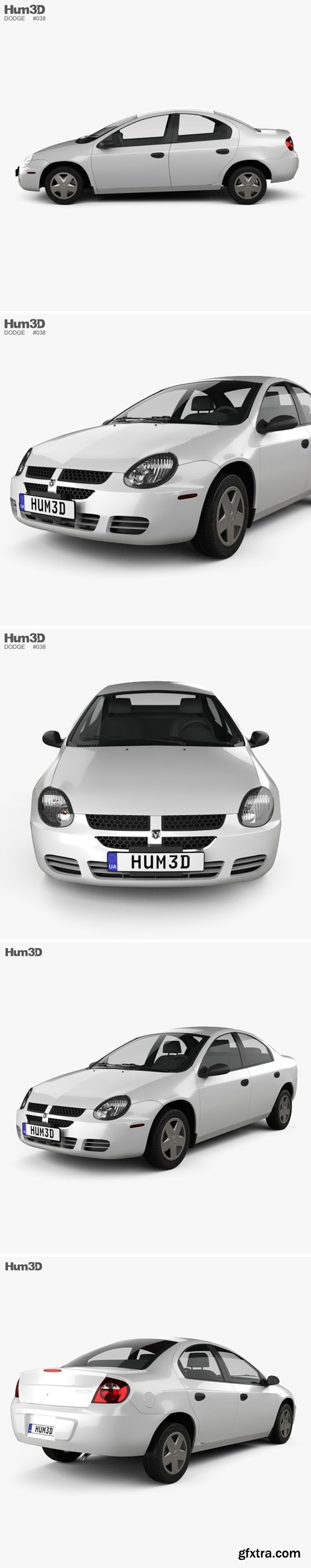 Dodge Neon 2005 3D model