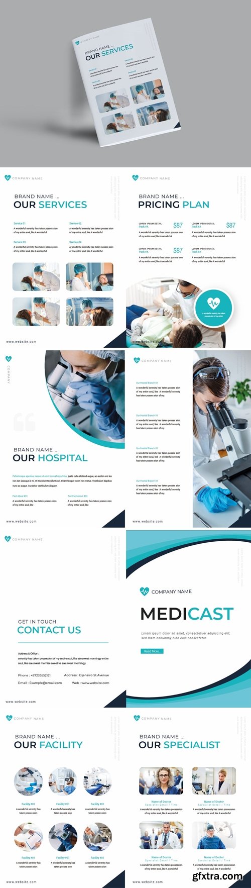 Medicast Brochure Template