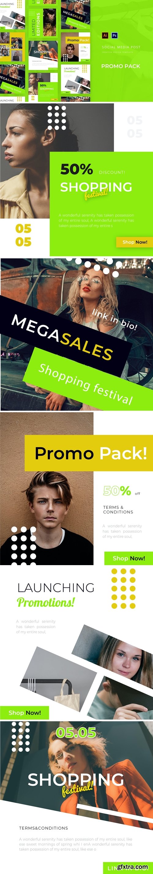 Promo Pack Social Media Post