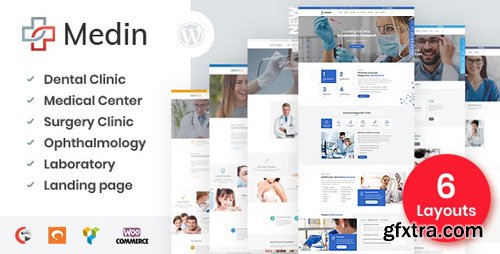 ThemeForest - Medin v1.6.1 - Medical Center WordPress Theme - 23229383 - NULLED