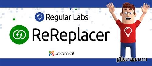 ReReplacer Pro v8.8.4 - Advanced Search And Replace For Joomla