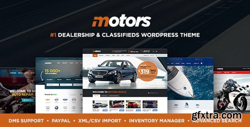 ThemeForest - Motors v4.7.1.1 - Car Dealer Rental Classifieds WordPress theme - 13987211 - NULLED