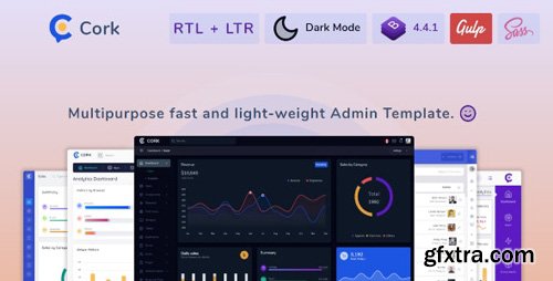 ThemeForest - Cork v1.7.6 - Responsive Admin Dashboard Template - 25582188