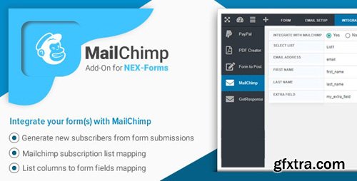 CodeCanyon - MailChimp for NEX-Forms v7.5.12.1 - 18030221