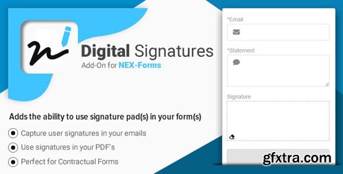 CodeCanyon - Digital Signatures for NEX-Forms v7.5.12.1 - 17044658