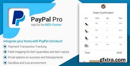 CodeCanyon - PayPal Pro for NEX-Forms v7.5.12.1 - 22449576