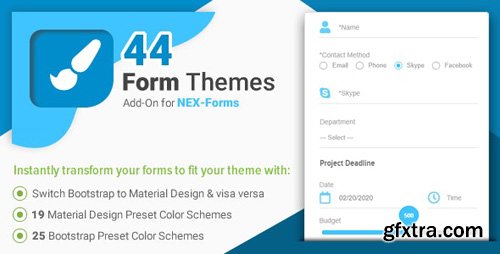 CodeCanyon - Form Themes for NEX-Forms v7.5.13 - 10037800