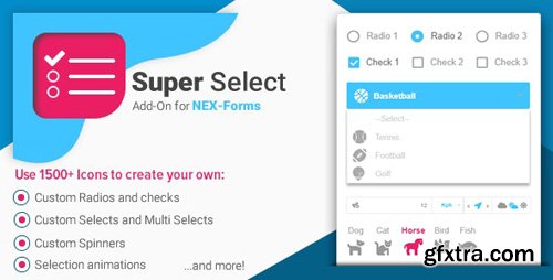 CodeCanyon - Super Selection Form Field for NEX-Forms v7.5.12.1 - 23748570