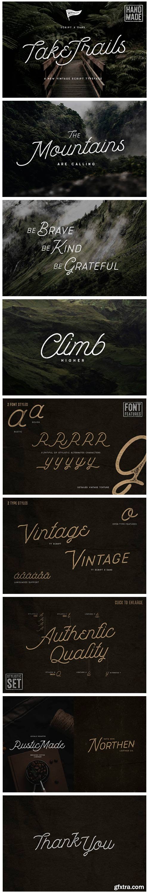 Take Trails Font