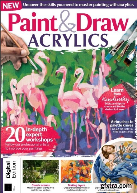 Paint & Draw Acrylics - First Edition 2020 (HQ PDF)