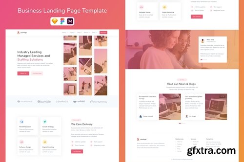 Business Landing Page Template