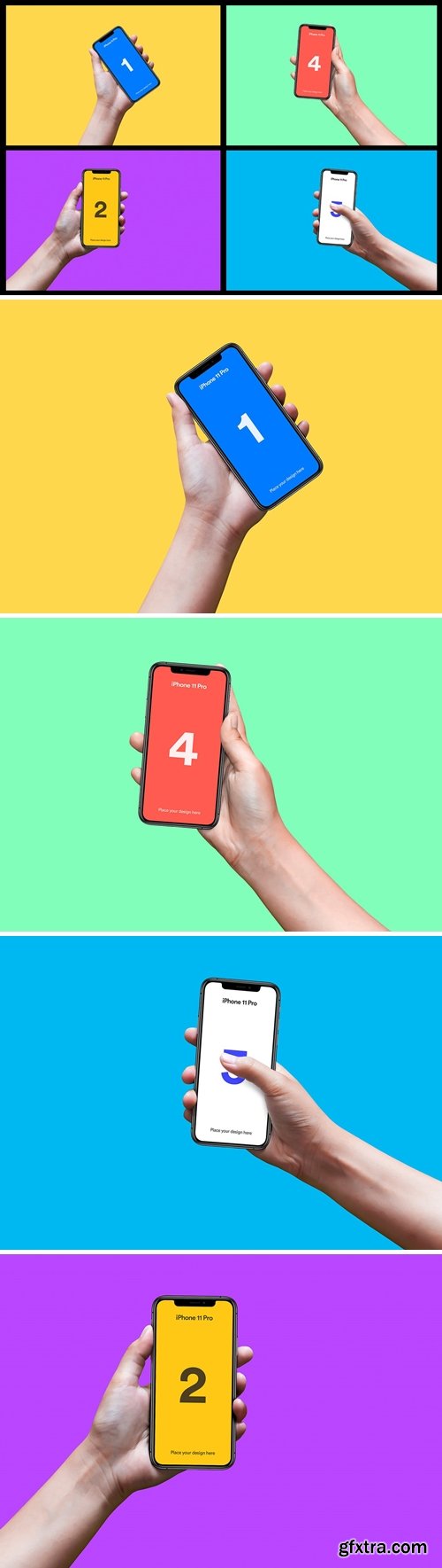 iPhone 11 Pro Mockup - Vol 02