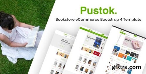 ThemeForest - Book Store HTML Template - Pustok v1.0.4 - 23493015