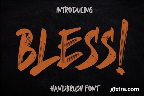 Bless Brush Font