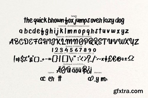 simplistic modern typeface