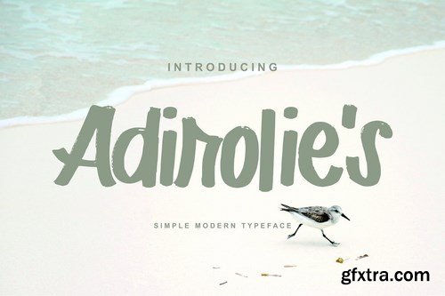 CM - Adirolie\'s Simple Modern Typeface 4783659