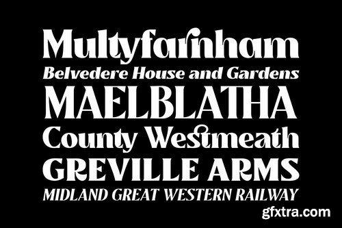 CM - Mullingar Display Typeface 4889352