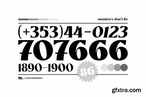 CM - Mullingar Display Typeface 4889352