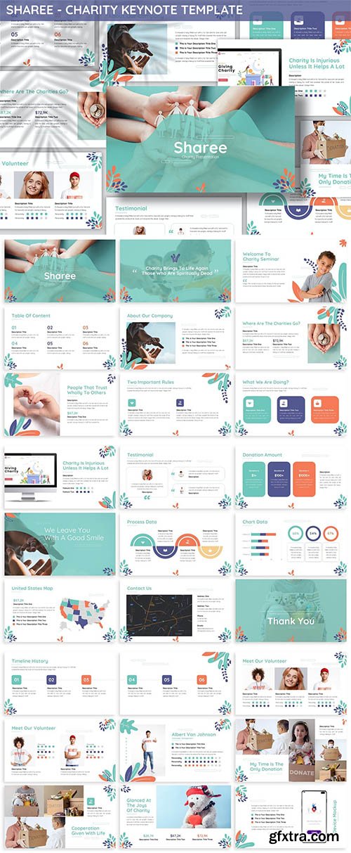 Sharee - Charity Keynote Template