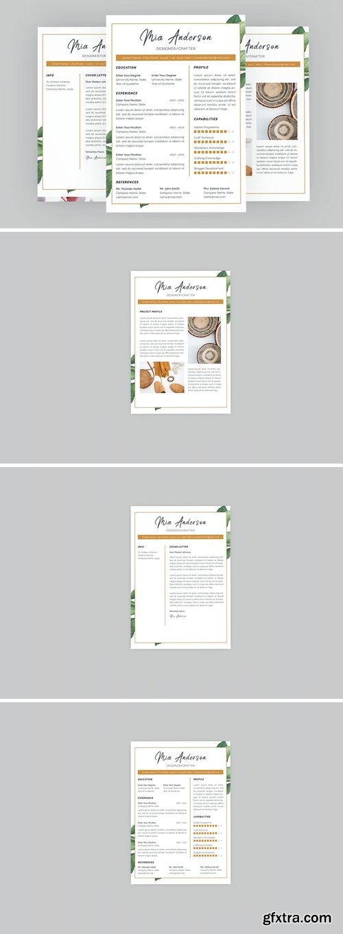 Mia Crafter Resume Designer