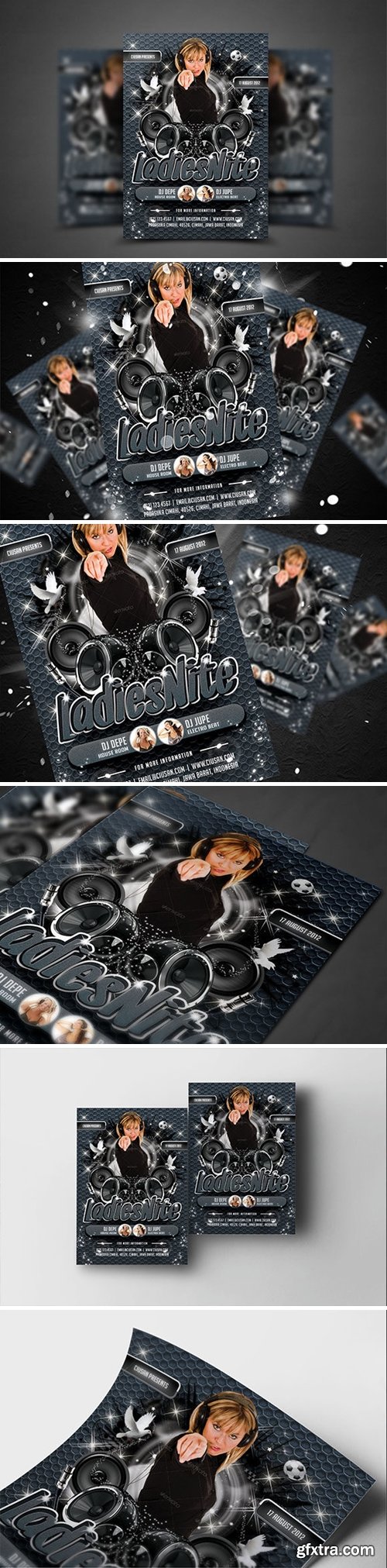 Ladies Nite Flyer Template