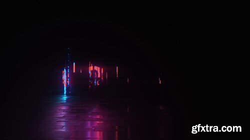 Videohive - Cyber Glitch - Neon Logo Reveal - 23839826