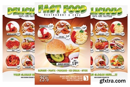 Fast Food Menu