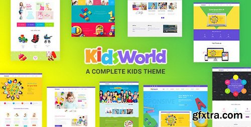 ThemeForest - Children WordPress Theme - Kids Heaven v2.1 - 19646988