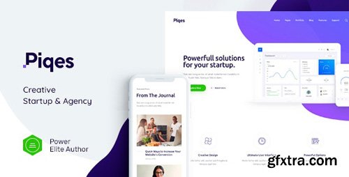 ThemeForest - Piqes v1.0.1 - Creative Startup & Agency WordPress Theme - 23842356 - NULLED