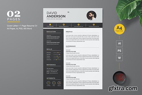 Modern Resume / CV Template