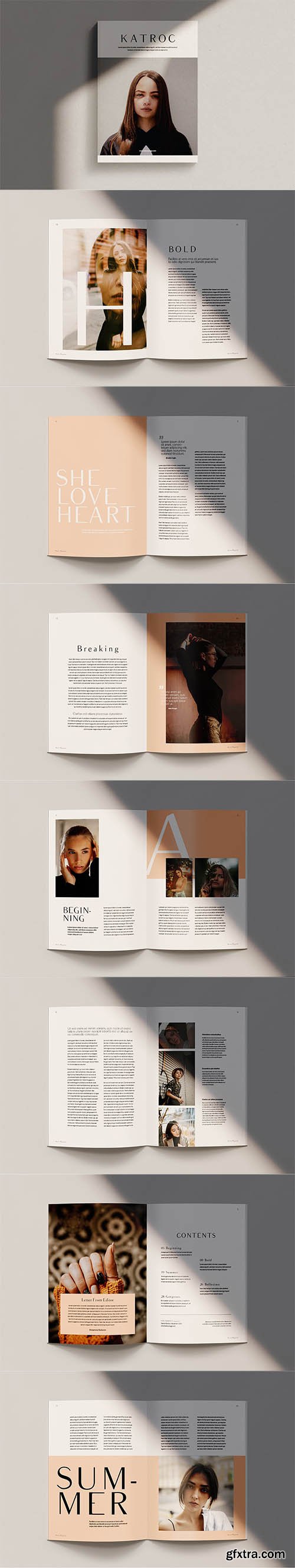 Katroc - Magazine Template