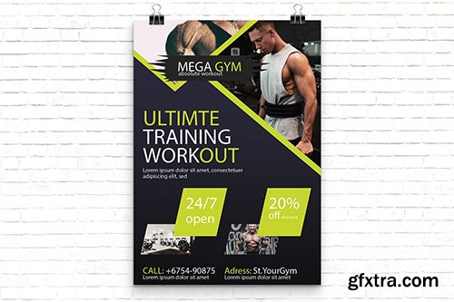 Gym Sport Flyer Template