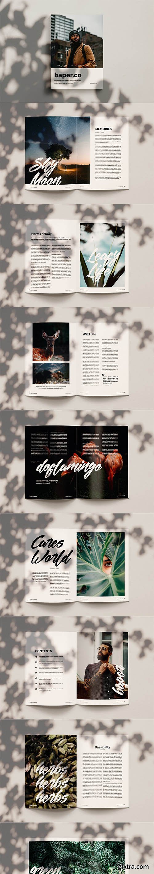 Baper - Magazine Template