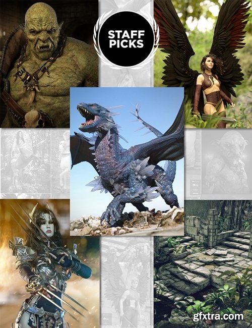 Daz3D - Staff Picks Fantasy Mega Bundle