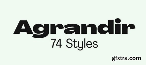 Agrandir V3 Font Family