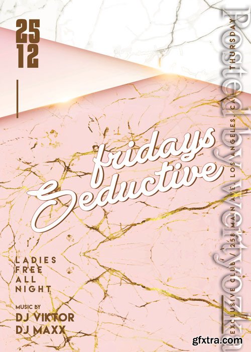 Seductive fridays - Premium flyer psd template