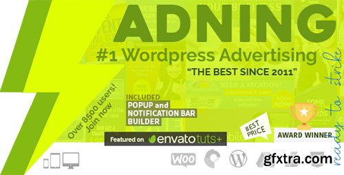 CodeCanyon - Adning Advertising v1.5.1 - Professional, All In One Ad Manager for Wordpress - 269693 - NULLED