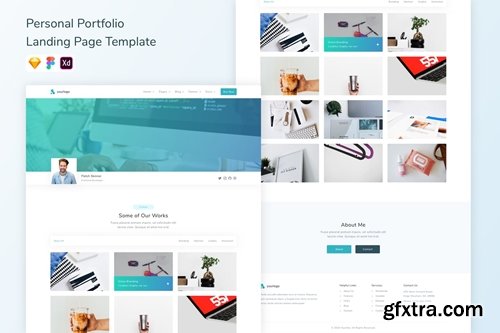 Personal Portfolio Landing Page Template